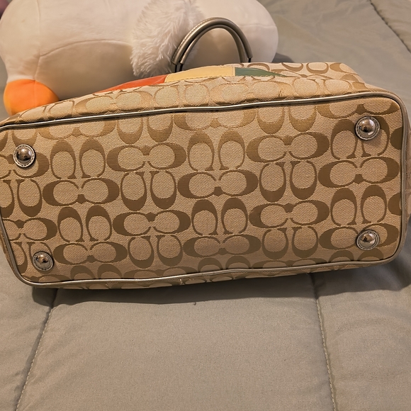 Coach Multicolor Signature Tote Bag - Picture 4 of 8